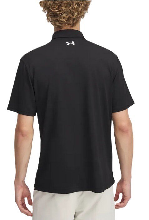 Under Armour T2G Pique pánske polo, čierne
