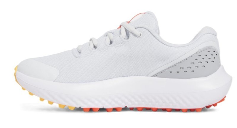 Under Armour Surge Golf juniorské golfové topánky, biele