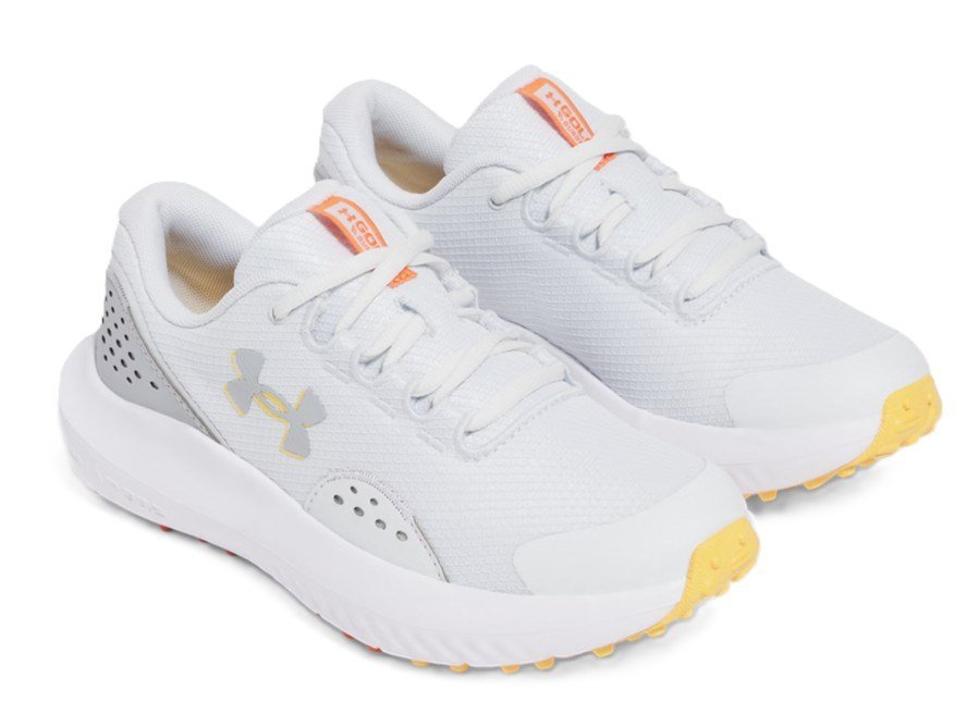 Under Armour Surge Golf juniorské golfové topánky, biele