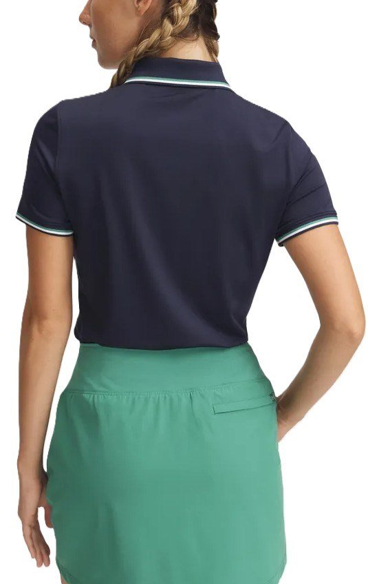 Under Armour Drive SS Rib dámske polo, midnight navy