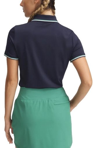 Under Armour Drive SS Rib dámske polo, midnight navy