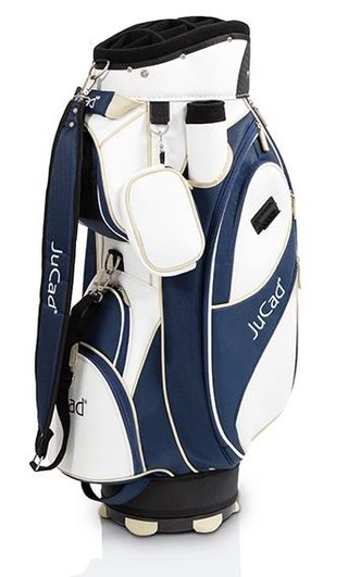 JuCad Style cart bag, bielo/modrý
