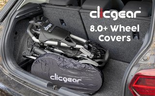 Clicgear Wheel Cover for 8.0/8.0+, čierny