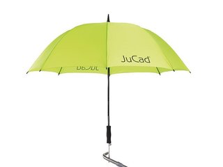 JuCad teleskopický golfový dáždnik 68" s kolíkom, zelený