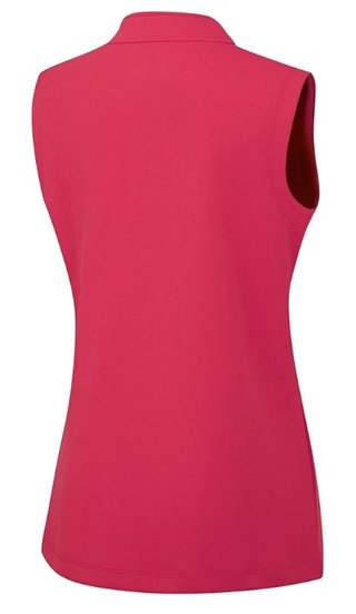 PING Lyla half zip dámska vesta, rosebud
