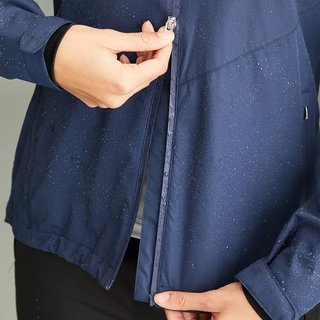 PING Milli Hooded nepremokavá dámska bunda s kapucňou, oxfordská modrá