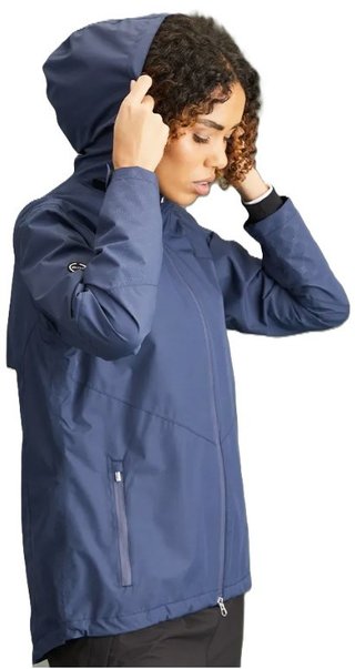 PING Milli Hooded nepremokavá dámska bunda s kapucňou, oxfordská modrá