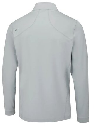 PING Latham Half Zip pánsky midlayer, pearl grey