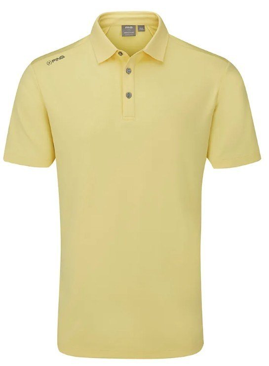 PING Lindum pánske polo, citrónovožlté