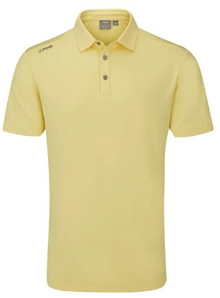 PING Lindum pánske polo, citrónovožlté