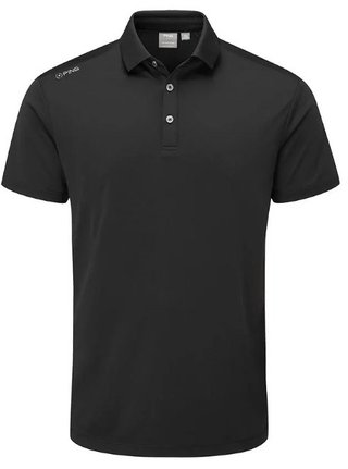 PING Lindum pánske polo, čierne