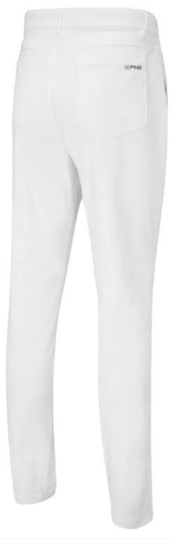 PING Tour Tapered Fit pánske nohavice, biele