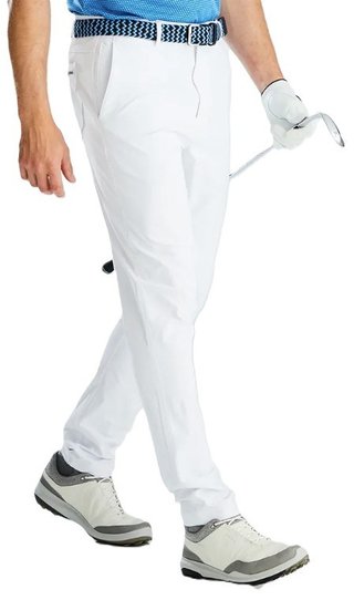 PING Tour Tapered Fit pánske nohavice, biele