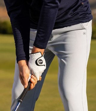 PING Tour Tapered Fit pánske nohavice, pearl grey