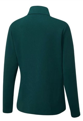 PING Lyla Half Zip Ribbed dámska fleece, pine