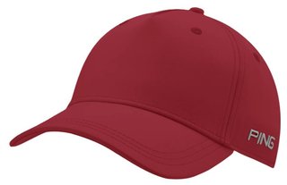 PING Cresting pánska kšiltovka, rich red