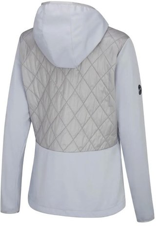PING Gem Hybrid Hooded dámska bunda, gem quiet grey