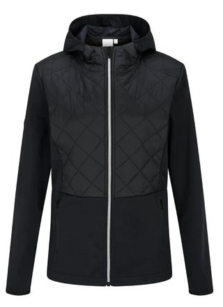 PING Gem Hybrid Hooded dámska bunda, čierna