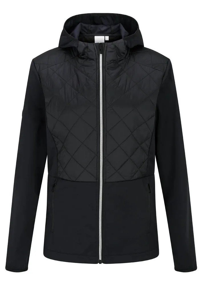 PING Gem Hybrid Hooded dámska bunda, čierna