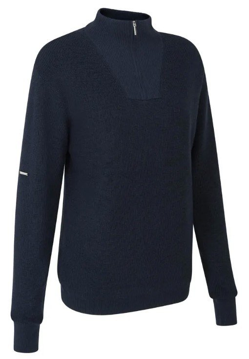 PING Kaylah Half Zip Lined dámsky sveter, navy