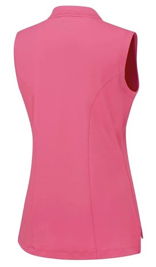 PING Solene Sleeveless dámske polo, pink blossom