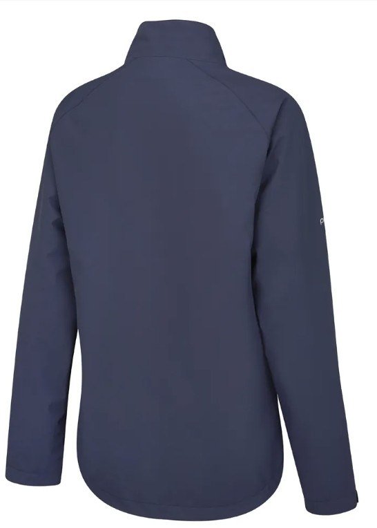 PING Freda dámska nepremokavá bunda, oxford blue/biela