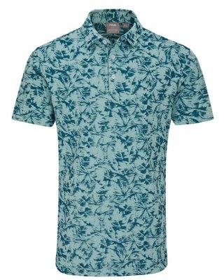 PING Diego pánske polo, misty green multi