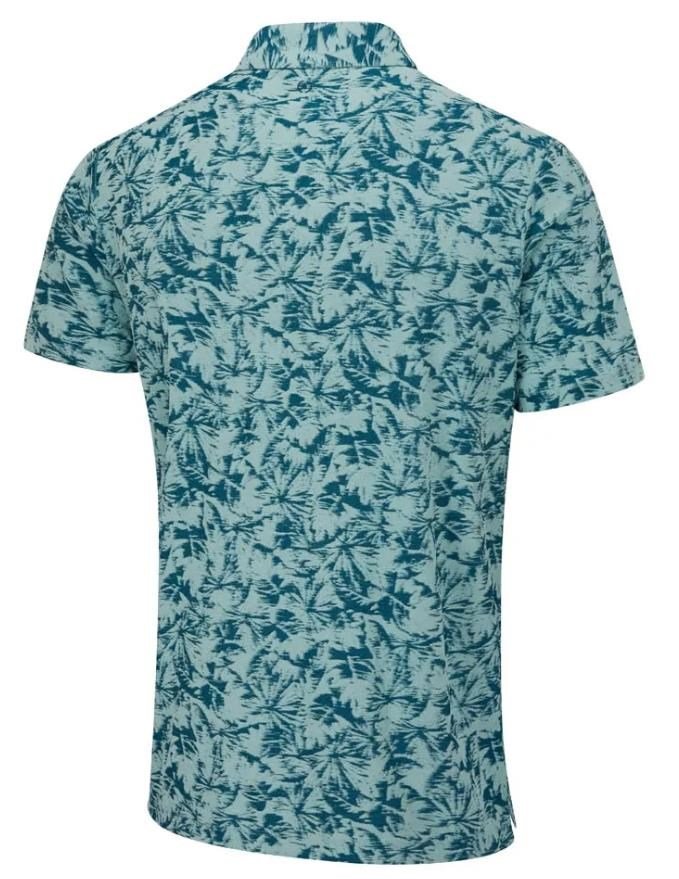 PING Diego pánske polo, misty green multi