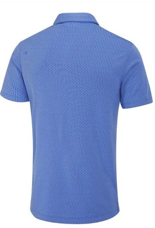 PING Hershel pánske polo, cornflower blue multi