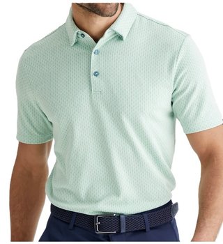 PING Hershel pánske polo, misty green multi