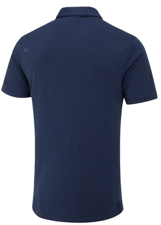 PING Hershel pánske polo, oxford blue multi