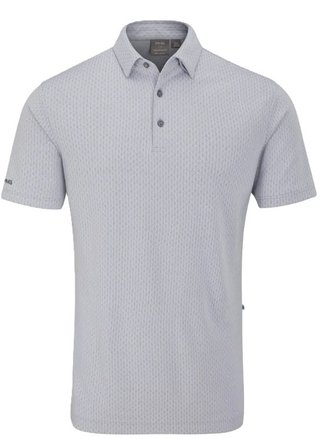 PING Hershel pánske polo, silver multi
