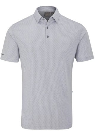 PING Hershel pánske polo, silver multi
