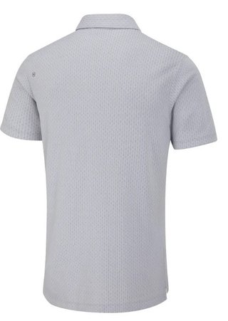 PING Hershel pánske polo, silver multi