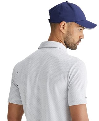 PING Hershel pánske polo, silver multi