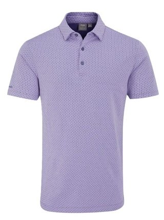 PING Hershel pánske polo, purple ash multi