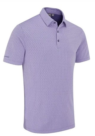 PING Hershel pánske polo, purple ash multi
