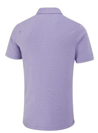 PING Hershel pánske polo, purple ash multi