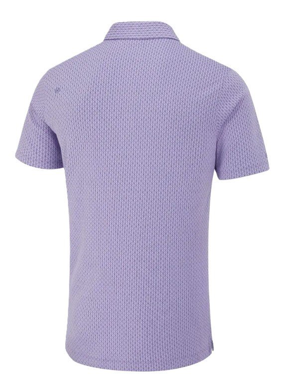 PING Hershel pánske polo, purple ash multi