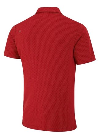 PING Hershel pánske polo, rich red multi