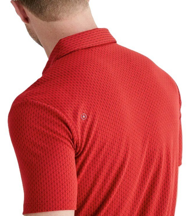 PING Hershel pánske polo, rich red multi