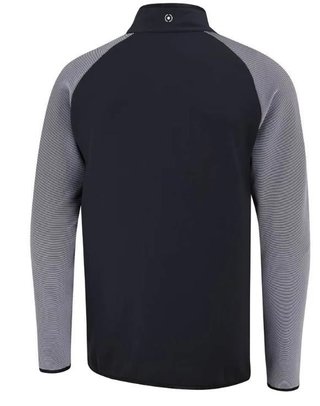 PING Strio Performance pánsky midlayer sveter, čierno/biely