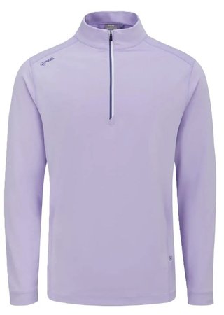PING Latham Half Zip pánsky midlayer, purple ash