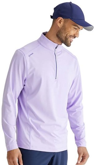 PING Latham Half Zip pánsky midlayer, purple ash