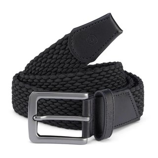 PING Stretch Webbing pánský opasok, čierny