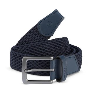 PING Stretch Webbing pánsky opasok, navy