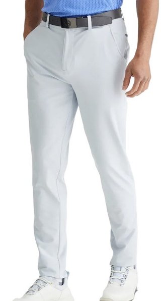 PING Locke Slim Fit pánske nohavice, perlovosivé