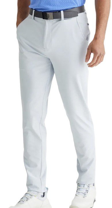 PING Locke Slim Fit pánske nohavice, perlovosivé