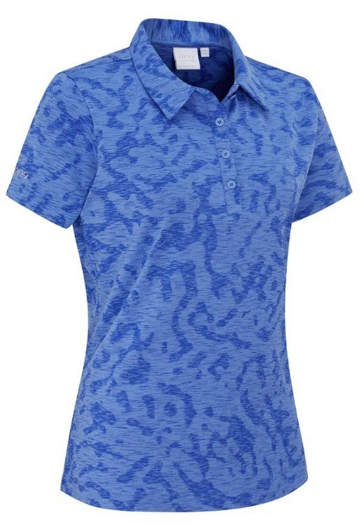 PING Bethany dámske polo, cornflower blue