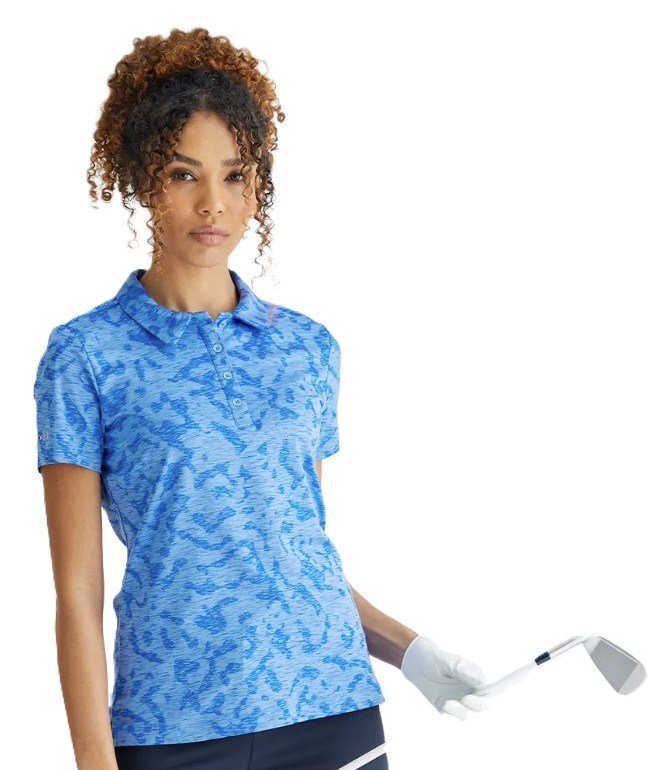 PING Bethany dámske polo, cornflower blue